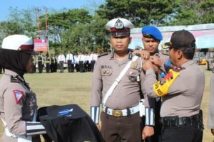 Wakapolres Wajo Pimpin Apel Gelar Pasukan Operasi Zebra Tahun 2018