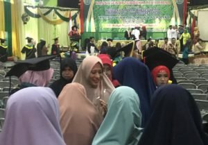 Hadiri Rapat Senat Terbuka Luar Biasa IAI As’Adiyah, Ini Pesan Istri Bupati Wajo Terpilih