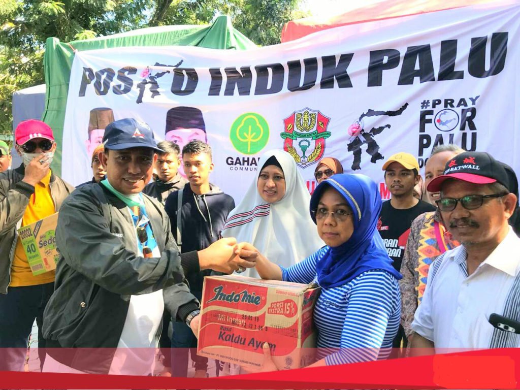 Bupati Wajo Terpilih Turun Langsung Salurkan Bantuan ke Palu