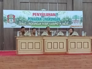 DLH Wajo Gelar Penyuluhan Penataan Lingkungan Hidup