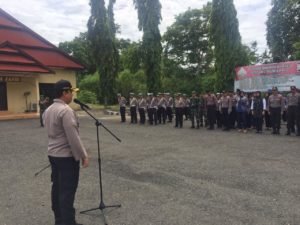 Polres Wajo Terjunkan 250 Personil Kawal Sandiaga Uno