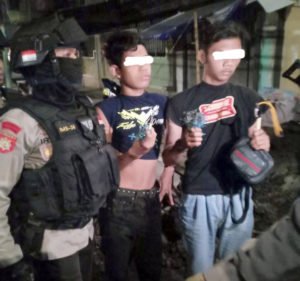 Saat Patroli, Ditsabhara Polda Sulsel Bubarkan Balap Liar
