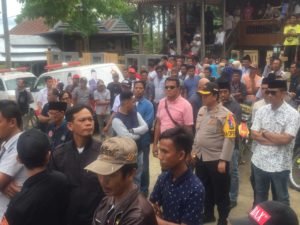 Kapolres Wajo Pantau Langsung Pengamanan Kunjungan Sandiaga Uno