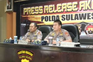 Rilis Pencapaian dan Inovasi, Polda Sulsel: Trend Kejahatan Selama 2018 Menurun!