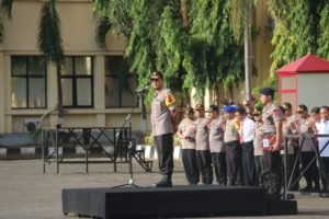 Apel Pagi Perdana, Wakapolda Sulsel: Mari Bekerja dengan Hati