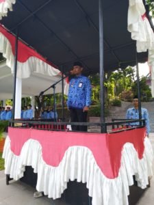 Sekda Wajo Jadi Irup di Upacara HBN dan HKN