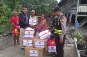 Badan Intelijen Negara Bantu Korban Bencana Banjir di Wajo