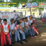 Police To School, Satlantas Polres Bone Sosialisasi MRSF di SMAN 9