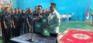 Devo Khaddafi Lantik Pengurus PBSI Wajo Periode 2020 – 2024