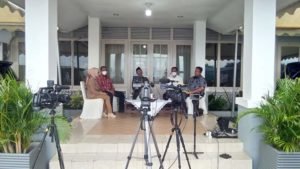 Sosialisasi Cegah Covid 19 Melalui Dialog Interaktif Bupati Menyapa