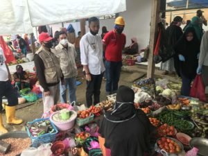 Wakil Bupati Wajo Kunjungi Pasar Gilireng Dan Pasar Siyo Belawa