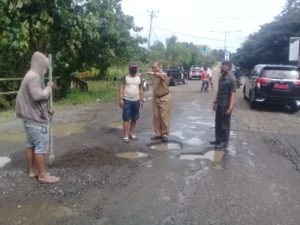 Bupati Turun Langsung Pantau Kerja Satgas Anti Lubang
