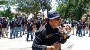 Buruh Dan Mahasiswa di Wajo, Unjuk Rasa Tolak UU Omnibus Law Cipta Kerja