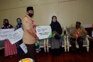 Bupati Wajo Serahkan Santunan BPJS Untuk Ahli Waris