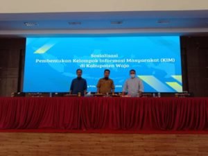 Dinas Kominfotik Wajo Gelar Sosialisasi Pembentukan KIM