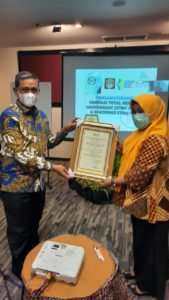 Pemkab Wajo Raih Penghargaan STBM Dari Menkes RI