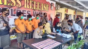 Kawanan Pengedar Uang Palsu Diringkus Saat Belanja