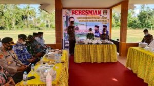 Gubernur Resmikan Proyek Jalan Beton dan Hotmix di Wajo