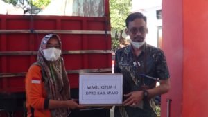 DPRD Wajo Bantu Korban Gempa Sulbar