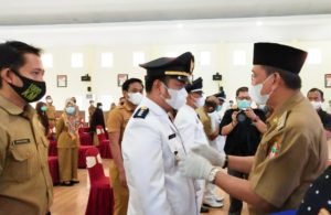 Juru Bicara Satgas Covid- 19 Dilantik Jadi Camat Tempe