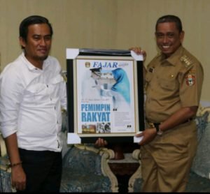 Terpilih Kembali Sebagai Ketua PWI Sulsel, Amran Mahmud Sampaikan Ucapan Selamat Kepada H. Agus AH