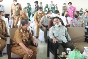 Bupati Wajo Temui Mentan di Gowa, Syahrul : Potensi Pertanian di Wajo Sangat Besar