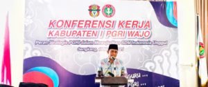 Buka Konferensi Kerja PGRI, Bupati Berharap Pendidik Kembangkan Karakter Pesrta Didik