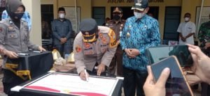 Polres Wajo Gelar Deklarasi Penandatanganan Zona Integritas Dan Peluncuran Aplikasi Sutra