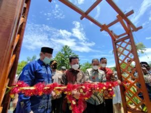 Resmikan Miniatur Ka’bah, Plt Gubernur Sulsel Sampaikan Dukungannya Untuk Program Gemantik
