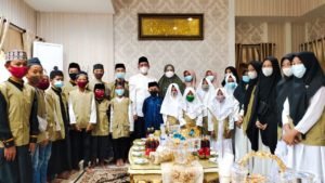 Milad Ke 51, Amran Mahmud Silaturahim Dengan Anak Panti Penghafal Alqur’an