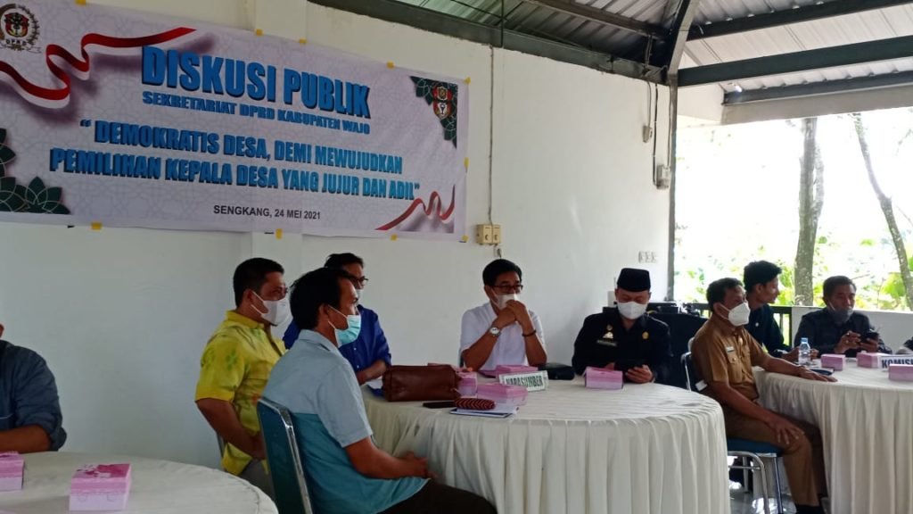 Sekretariat DPRD Wajo Gelar Diskusi Publik, Wakil Ketua DPRD Sebut Untuk Menambah Wawasan