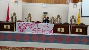 Koalisi Aksi Mahasiswa Wajo Tuntut Sekda Wajo Dicopot
