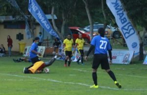 Meriahkan Kapolres Cup 2021, Media FC – PJU Polres Wajo Gelar Laga Persahabatan