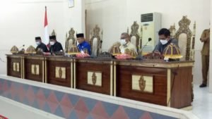 DPRD Wajo Terima Ranperda LPJ Bupati Wajo Tahun 2020
