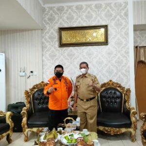 Kepala Basarnas Sulsel Kunker ke Wajo, Amran Mahmud Siap Sinergi Penanganan Banjir