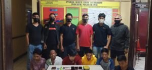 Kapolsek Majauleng Bongkar Jaringan Narkoba, Polisi Sita 15 Sachet Shabu