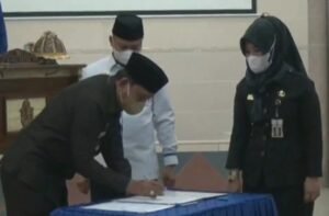 DPRD Wajo Gelar Rapat Paripurna Penandatangan Nota Kesepakatan KUA – PPAS APBD Tahun 2022