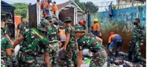 Kodam XIV Hasanuddin Bantu Korban Kebakaran