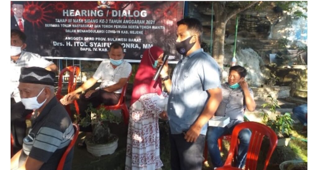 Selamatkan Diri Dari Covid- 19, Anggota DPRD Sulbar Himbau Patuhi Protokol Kesehatan