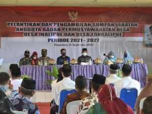 Amran Harapkan BPD Bangun Komunikasi Yang Harmonis Dengan Pemerintah Desa