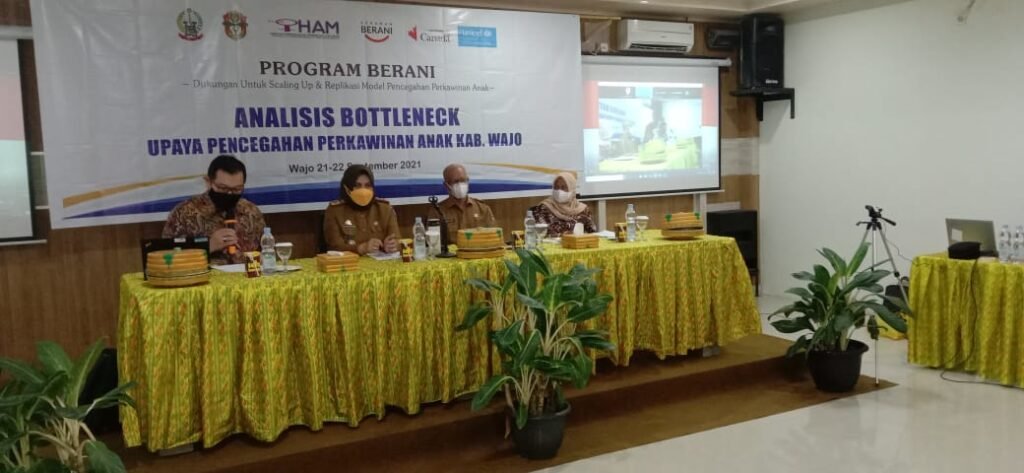 Cegah Perkawinan Dini, Unicef Gelar Sosialisasi Analysis Bottleneck