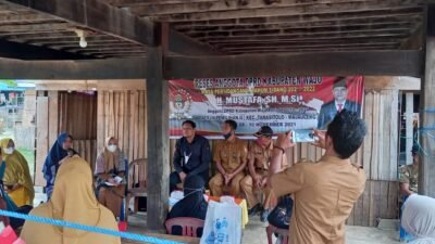 Gelar Reses di Desa Assorajang, H. Mustafa Hadirkan Aparat Dinas Perikanan Kabupaten Wajo