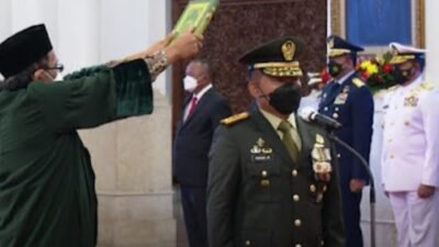 Presiden Lantik Letjen Dudung Jadi KSAD