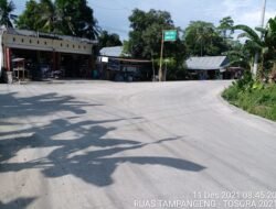 Jadi Akses Utama Antar Kecamatan, Pengerjaan Ruas Jalan Tampangeng-Tosora Tahap Finalisasi