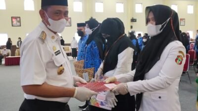 Pengambilan Sumpah 104 CPNS dan 92 PPPK, Bupati Wajo : ASN Harus Setia Kepada Bangsa dan Negara