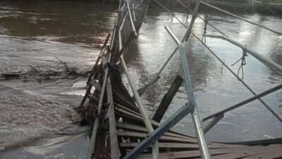 Rusak Diterjang Banjir, Jembatan Tadangpalie Akan Diperbaiki Tahun 2022