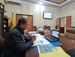 Ikuti Webinar Kementan, Amran Mahmud Jabarkan Konsep Pertanian Terpadu di Wajo