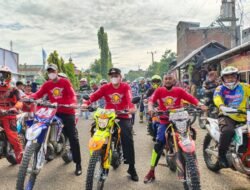 Latihan Bersama Trail Adventure se-Indonesia, Amran Mahmud Ajak Sukseskan Penanganan COVID-19 di Wajo