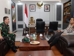 Dandim 0208/As yang Baru Bersilahturahmi dengan Kapolres Asahan