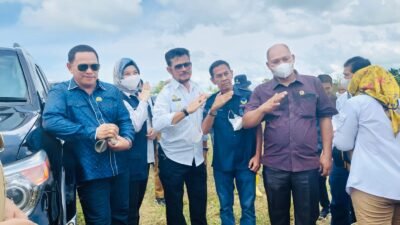 Kunjungan Kerja di Wajo, Menteri Pertanian Disambut Ketua Fraksi Nasdem DPRD Wajo